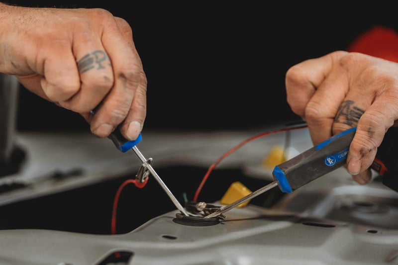 Working on a car - McCarthy Collision Center in Olathe KS