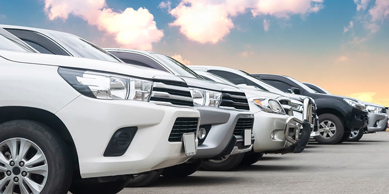 McCarthy Collision Center in Olathe KS cars with new windshields